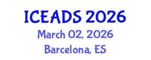 International Conference on Engineering and Design Sciences (ICEADS) March 02, 2026 - Barcelona, Spain International Conference on Engineering and Design Sciences (ICEADS) March 02, 2026 - Barcelona, Spain