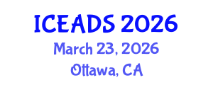 International Conference on Engineering and Design Sciences (ICEADS) March 23, 2026 - Ottawa, Canada International Conference on Engineering and Design Sciences (ICEADS) March 23, 2026 - Ottawa, Canada