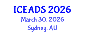 International Conference on Engineering and Design Sciences (ICEADS) March 30, 2026 - Sydney, Australia International Conference on Engineering and Design Sciences (ICEADS) March 30, 2026 - Sydney, Australia
