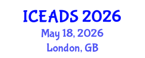 International Conference on Engineering and Design Sciences (ICEADS) May 18, 2026 - London, United Kingdom International Conference on Engineering and Design Sciences (ICEADS) May 18, 2026 - London, United Kingdom