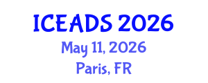 International Conference on Engineering and Design Sciences (ICEADS) May 11, 2026 - Paris, France International Conference on Engineering and Design Sciences (ICEADS) May 11, 2026 - Paris, France
