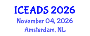International Conference on Engineering and Design Sciences (ICEADS) November 04, 2026 - Amsterdam, Netherlands International Conference on Engineering and Design Sciences (ICEADS) November 04, 2026 - Amsterdam, Netherlands