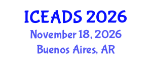 International Conference on Engineering and Design Sciences (ICEADS) November 18, 2026 - Buenos Aires, Argentina International Conference on Engineering and Design Sciences (ICEADS) November 18, 2026 - Buenos Aires, Argentina