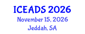 International Conference on Engineering and Design Sciences (ICEADS) November 15, 2026 - Jeddah, Saudi Arabia International Conference on Engineering and Design Sciences (ICEADS) November 15, 2026 - Jeddah, Saudi Arabia