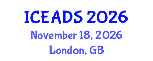 International Conference on Engineering and Design Sciences (ICEADS) November 18, 2026 - London, United Kingdom International Conference on Engineering and Design Sciences (ICEADS) November 18, 2026 - London, United Kingdom