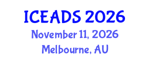 International Conference on Engineering and Design Sciences (ICEADS) November 11, 2026 - Melbourne, Australia International Conference on Engineering and Design Sciences (ICEADS) November 11, 2026 - Melbourne, Australia
