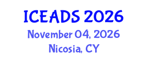 International Conference on Engineering and Design Sciences (ICEADS) November 04, 2026 - Nicosia, Cyprus International Conference on Engineering and Design Sciences (ICEADS) November 04, 2026 - Nicosia, Cyprus