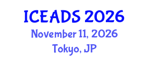 International Conference on Engineering and Design Sciences (ICEADS) November 11, 2026 - Tokyo, Japan International Conference on Engineering and Design Sciences (ICEADS) November 11, 2026 - Tokyo, Japan