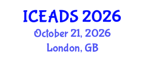 International Conference on Engineering and Design Sciences (ICEADS) October 21, 2026 - London, United Kingdom International Conference on Engineering and Design Sciences (ICEADS) October 21, 2026 - London, United Kingdom