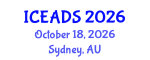 International Conference on Engineering and Design Sciences (ICEADS) October 18, 2026 - Sydney, Australia International Conference on Engineering and Design Sciences (ICEADS) October 18, 2026 - Sydney, Australia