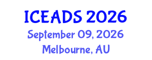 International Conference on Engineering and Design Sciences (ICEADS) September 09, 2026 - Melbourne, Australia International Conference on Engineering and Design Sciences (ICEADS) September 09, 2026 - Melbourne, Australia