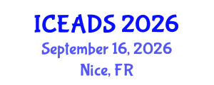 International Conference on Engineering and Design Sciences (ICEADS) September 16, 2026 - Nice, France International Conference on Engineering and Design Sciences (ICEADS) September 16, 2026 - Nice, France