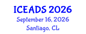 International Conference on Engineering and Design Sciences (ICEADS) September 16, 2026 - Santiago, Chile International Conference on Engineering and Design Sciences (ICEADS) September 16, 2026 - Santiago, Chile