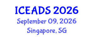 International Conference on Engineering and Design Sciences (ICEADS) September 09, 2026 - Singapore, Singapore International Conference on Engineering and Design Sciences (ICEADS) September 09, 2026 - Singapore, Singapore