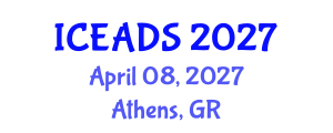 International Conference on Engineering and Design Sciences (ICEADS) April 08, 2027 - Athens, Greece International Conference on Engineering and Design Sciences (ICEADS) April 08, 2027 - Athens, Greece