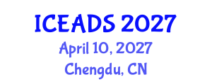 International Conference on Engineering and Design Sciences (ICEADS) April 10, 2027 - Chengdu, China International Conference on Engineering and Design Sciences (ICEADS) April 10, 2027 - Chengdu, China