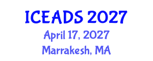 International Conference on Engineering and Design Sciences (ICEADS) April 17, 2027 - Marrakesh, Morocco International Conference on Engineering and Design Sciences (ICEADS) April 17, 2027 - Marrakesh, Morocco
