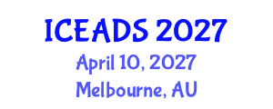 International Conference on Engineering and Design Sciences (ICEADS) April 10, 2027 - Melbourne, Australia International Conference on Engineering and Design Sciences (ICEADS) April 10, 2027 - Melbourne, Australia