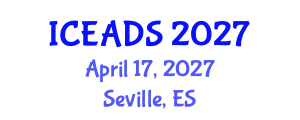 International Conference on Engineering and Design Sciences (ICEADS) April 17, 2027 - Seville, Spain International Conference on Engineering and Design Sciences (ICEADS) April 17, 2027 - Seville, Spain