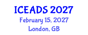 International Conference on Engineering and Design Sciences (ICEADS) February 15, 2027 - London, United Kingdom International Conference on Engineering and Design Sciences (ICEADS) February 15, 2027 - London, United Kingdom