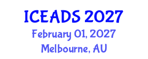 International Conference on Engineering and Design Sciences (ICEADS) February 01, 2027 - Melbourne, Australia International Conference on Engineering and Design Sciences (ICEADS) February 01, 2027 - Melbourne, Australia