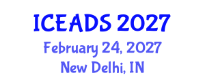 International Conference on Engineering and Design Sciences (ICEADS) February 24, 2027 - New Delhi, India International Conference on Engineering and Design Sciences (ICEADS) February 24, 2027 - New Delhi, India