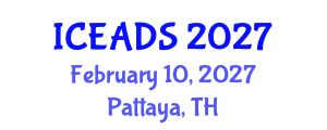 International Conference on Engineering and Design Sciences (ICEADS) February 10, 2027 - Pattaya, Thailand International Conference on Engineering and Design Sciences (ICEADS) February 10, 2027 - Pattaya, Thailand