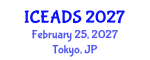 International Conference on Engineering and Design Sciences (ICEADS) February 25, 2027 - Tokyo, Japan International Conference on Engineering and Design Sciences (ICEADS) February 25, 2027 - Tokyo, Japan