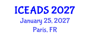 International Conference on Engineering and Design Sciences (ICEADS) January 25, 2027 - Paris, France International Conference on Engineering and Design Sciences (ICEADS) January 25, 2027 - Paris, France