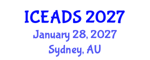 International Conference on Engineering and Design Sciences (ICEADS) January 28, 2027 - Sydney, Australia