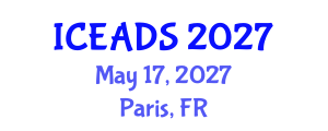 International Conference on Engineering and Design Sciences (ICEADS) May 17, 2027 - Paris, France International Conference on Engineering and Design Sciences (ICEADS) May 17, 2027 - Paris, France