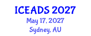 International Conference on Engineering and Design Sciences (ICEADS) May 17, 2027 - Sydney, Australia International Conference on Engineering and Design Sciences (ICEADS) May 17, 2027 - Sydney, Australia