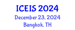 International Conference on Engineering and Industrial Sciences (ICEIS) December 23, 2024 - Bangkok, Thailand