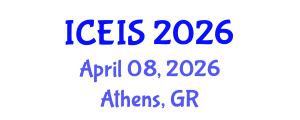 International Conference on Engineering and Industrial Sciences (ICEIS) April 08, 2026 - Athens, Greece