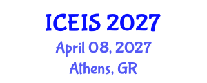 International Conference on Engineering and Industrial Sciences (ICEIS) April 08, 2027 - Athens, Greece International Conference on Engineering and Industrial Sciences (ICEIS) April 08, 2027 - Athens, Greece