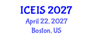International Conference on Engineering and Industrial Sciences (ICEIS) April 22, 2027 - Boston, United States International Conference on Engineering and Industrial Sciences (ICEIS) April 22, 2027 - Boston, United States