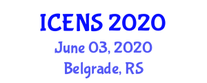 International Conference on Engineering and Natural Sciences (ICENS) June 03, 2020 - Belgrade, Serbia