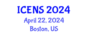 International Conference on Engineering and Natural Sciences (ICENS) April 22, 2024 - Boston, United States