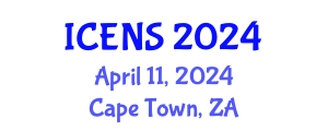 International Conference on Engineering and Natural Sciences (ICENS) April 11, 2024 - Cape Town, South Africa