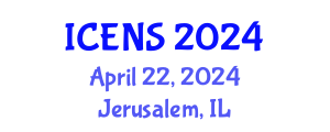 International Conference on Engineering and Natural Sciences (ICENS) April 22, 2024 - Jerusalem, Israel