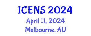 International Conference on Engineering and Natural Sciences (ICENS) April 11, 2024 - Melbourne, Australia