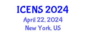 International Conference on Engineering and Natural Sciences (ICENS) April 22, 2024 - New York, United States