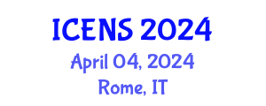 International Conference on Engineering and Natural Sciences (ICENS) April 04, 2024 - Rome, Italy