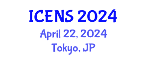 International Conference on Engineering and Natural Sciences (ICENS) April 22, 2024 - Tokyo, Japan