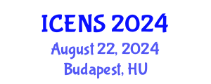 International Conference on Engineering and Natural Sciences (ICENS) August 22, 2024 - Budapest, Hungary