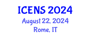 International Conference on Engineering and Natural Sciences (ICENS) August 22, 2024 - Rome, Italy