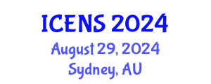 International Conference on Engineering and Natural Sciences (ICENS) August 29, 2024 - Sydney, Australia
