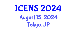 International Conference on Engineering and Natural Sciences (ICENS) August 15, 2024 - Tokyo, Japan