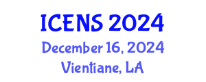 International Conference on Engineering and Natural Sciences (ICENS) December 16, 2024 - Vientiane, Laos