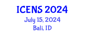 International Conference on Engineering and Natural Sciences (ICENS) July 15, 2024 - Bali, Indonesia
